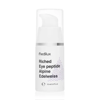 Крем под глаза Эдельвейс с пептидами Medilux Riched Eye peptide Alpine Edelweiss 15 мл