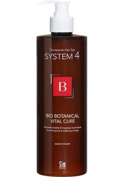 Бальзам для кожи головы от выпадения волос Sim Sensitive System 4 BB Vital Cure 500 мл