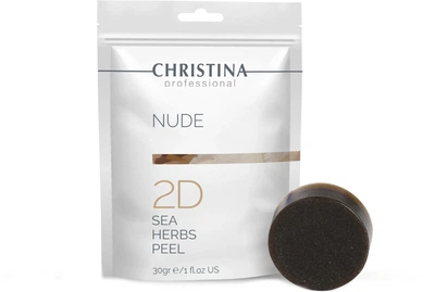 Коралловое пилинговое мыло для тела шаг 2D Christina Nude Sea Herbs Peel Step 2D 30 г