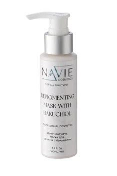 Відбілююча крем-маска для обличчя з бакучиолом NAvie Depigmenting mask with Bakuchiol 100 мл
