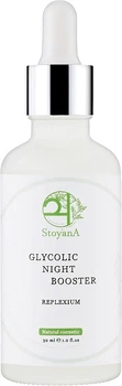 Гликолевый ночной бустер против глубоких морщин с пептидом Replexium StoyanA Glycolic Night Booster Replexium 30 мл