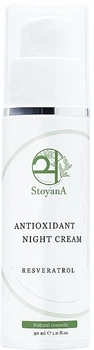 Антиоксидантный ночной крем с Ресвератролом StoyanA Antioxidant Night Cream Resveratrol 30 мл