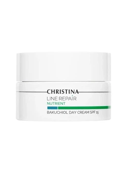 Дневной крем SPF 15 с бакучиолом для лица Christina Line Repair Nutrient Bakuchiol Day Cream SPF 15 50 мл
