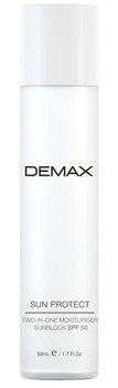 Защитный санблок SPF 50 Demax Sun Protect Two-In-One Moisturiser Sunblock SPF 50 50 мл