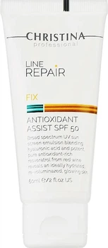 Антиоксидантний крем-флюїд SPF50 Christina Line Repair Fix Antioxidant Assist SPF 50 60 мл