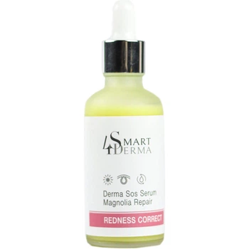 Интенсивная СОС сыворотка для чувствительной и куперозной кожи Smart4Derma Derma sos serum magnolia repair 50 мл