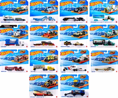 Тематична машинка Hot Wheels Вантажівка-трейлер в асортименті (HYT56)