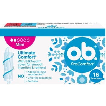 Тампоны o.b. ProComfort Mini 16 шт. (3574660192063)
