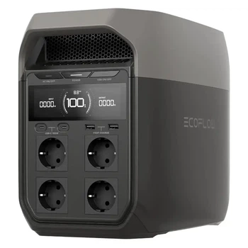 Зарядна станція EcoFlow DELTA 3 / 1800 Вт / 1024 Вт⋅год / LiFePO4 (EFDELTA3-EU)