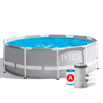 Каркасный бассейн Intex 26706SC 6500л Prism Frame Pool 305х99 см с фильтр-насосом (LN7-26706SC)