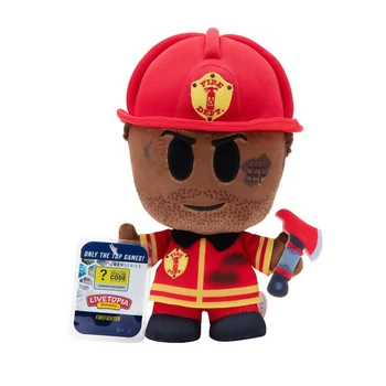 М'яка ігрaшка DevSeries Collector Plush Livetopia: Firefighter (640703)