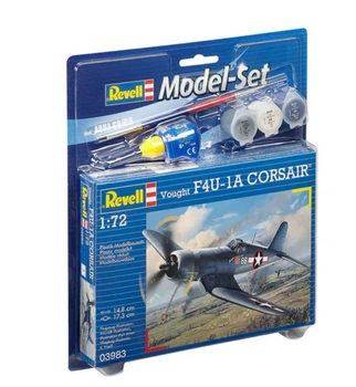 Стартовий набір модель 1/72 літак F4U-1D Corsair Revell 63983