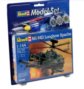 Стартовий набір для моделізму 1:144 вертольота AH-64D Longbow Apache Revell 64046