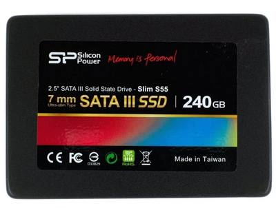 Накопичувач SSD Silicon Power Sata 2.5" 240Gb Slim S55 ( Б/в