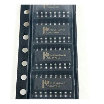 Микросхема CD4017BM SOP-16, десятичный счетчик, 2 шт. (аналог CD4017 4017)