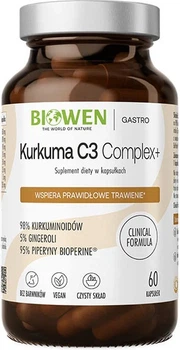 Харчова добавка Biowen Kurkuma C3 Complex 60 капсул (5904806120489)