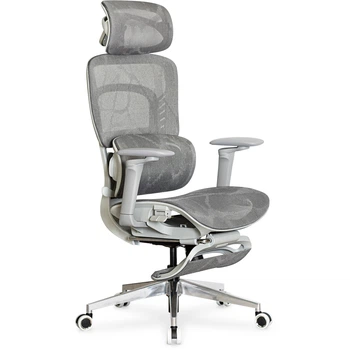 Крісло з масажним ефектом Mealux M10 Air Massage Grey (арт. HF-M10 M/G)
