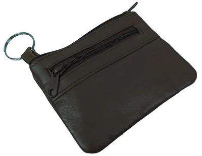 Ключница чехол для ключей из натуральной кожи Dugros 87420673044690 темно-коричневая