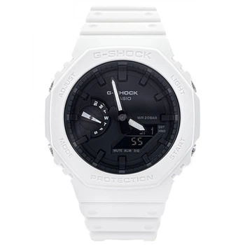 Чоловічий годинник Casio G-SHOCK Classic GA-2100 Білий