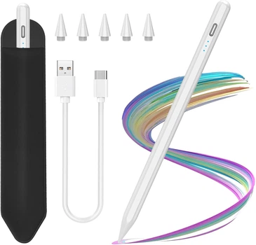 Стилус для iPad 2018-2025 USB-C магнитный Palm Rejection