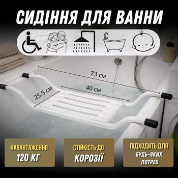 Скамейка для ванной комнаты сиденье для ванны выдерживает нагрузку до 120 кг прочная конструкция