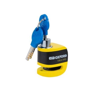 Мотозамок гальмівного диска з сигналізацією OXFORD Micro XA5 Alarm Disc Lock для мотоцикла
