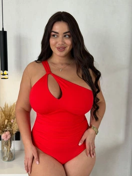 Купальник суцільний з ефектом утяжки 2500R XXL червоний