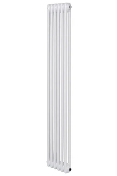 Дизайнерский вертикальный радиатор отопления ARTTIDESIGN Bari II 6/1800/290/50 белый матовый BR.II.6.180.29.W