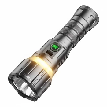 Ліхтар ручний YEMAO YM-A8, W5050, LED+SMD жовтий, червоний, АКБ 21700, Power Bank, ЗП Type-C, магніт
