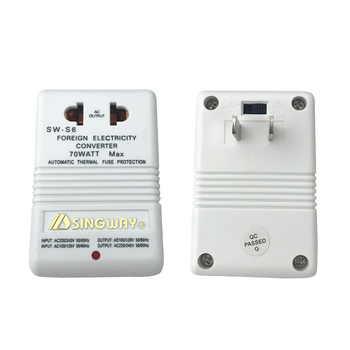Перетворювач напруги SINGWAY SW-S6 70W двосторонній 110V–220V