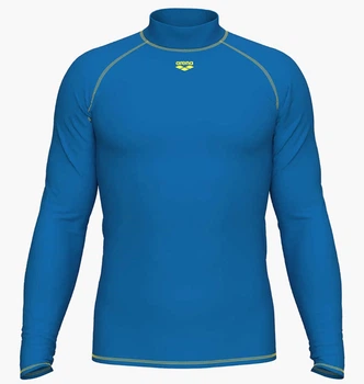 Лонгслив Arena Rash Vest Graphic Blue 011107-830 XL