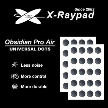 Глайди точки для миші X-Raypad Obsidian PRO AIR Універсальні 6,5 мм