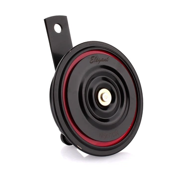 Сигнал 12v дисковый 2контактный Ø 92mm "Elegant" 100 701 (Мотоциклетный)