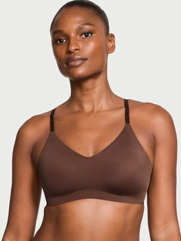 Бюстгальтер без кісточок безшовний Victoria's Secret 376050057 XS Коричневий (1159858379)