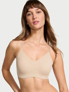 Бюстгальтер без кісточок безшовний Victoria's Secret 499944454 XL Молочний (1159860757)