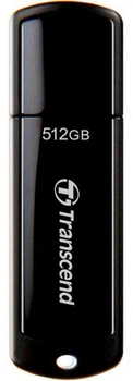 Флешка Transcend 512 ГБ USB 3.1 Пластик Черная (682079)