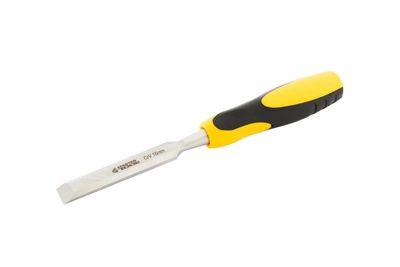 Стамеска ударная MASTERTOOL CrV 16 мм с двухкомпонентной ручкой 14-1516