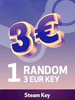 3 EUR Random Game 1 Key для ПК (Ключ активації Steam) регіон Весь світ