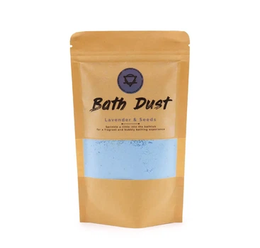 Пудра для ванни Лаванда та насіння Lavender and Seeds Bath Powder 190г ZEN Beauty 5056422984812