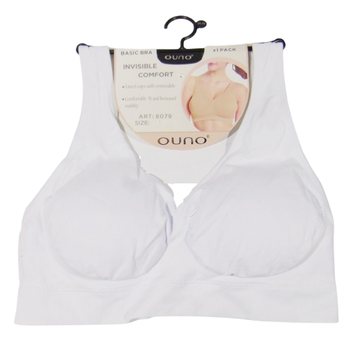 Топ - бюстгальтер 4XL-5XL білий Ouno 8079