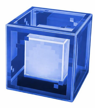 Ночник "Маяк Майнкрафт" с RGB подсветкой