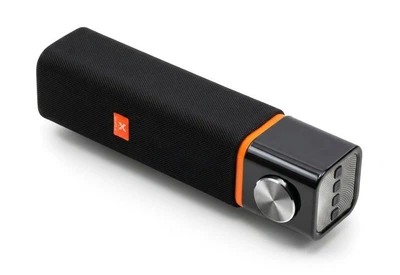 Портативная колонка Vinga SPB-010 Black — Bluetooth акустика 10 Вт (2×5 Вт), FM радио, USB, TF карта, аккумулятор, беспроводная колонка