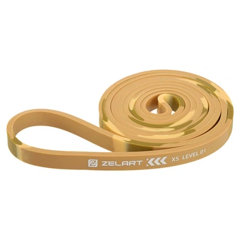 Резина для фитнеса и подтягиваний Zelart Power Band 7695-1 нагрузка XS (7-16кг)