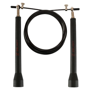 Скакалка скоростная кроссфит со стальным тросом и шарнирным подшипником Zelart Jump Rope 4862 длина 3м