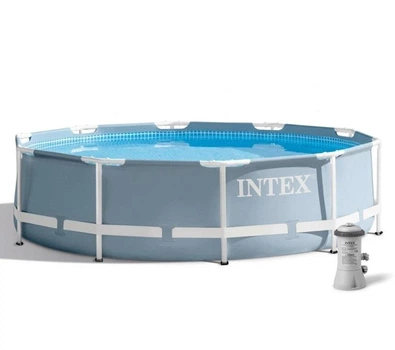 Басейн круглий каркасний Intex 26702 NP (1) 305х76 см, 4485л, фільтр-насос