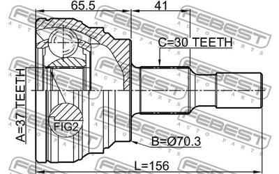 ШРУС MERCEDES-BENZ GLE (W166) / MERCEDES-BENZ GLS (X166) 2005-2019 г.