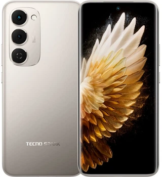 Мобільний телефон Tecno Spark 40 Pro+ (KM7) 8/256GB Moon Titanium (4894947096358)