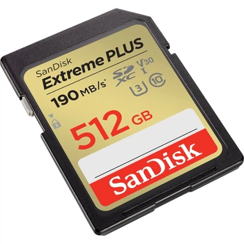 Карта пам'яті SanDisk 512GB SDXC class 10 UHS-I Extreme Plus (SDSDXWV-512G-GNCIN) 327348