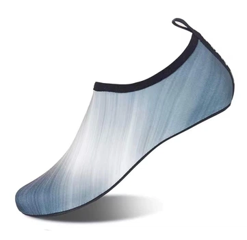 Обувь для пляжа и кораллов аквашузы Diving shoes голубые плоская подошва 36-37 ( 23,5 см ) 237