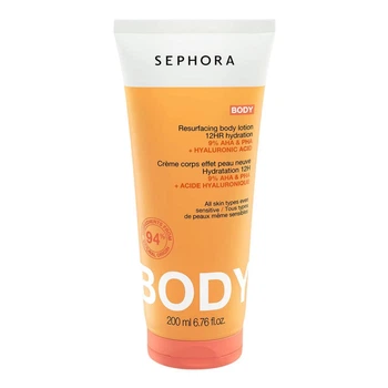 Оновлювальний лосьйон для тіла Sephora collection Resurfacing body lotion with aha + pha